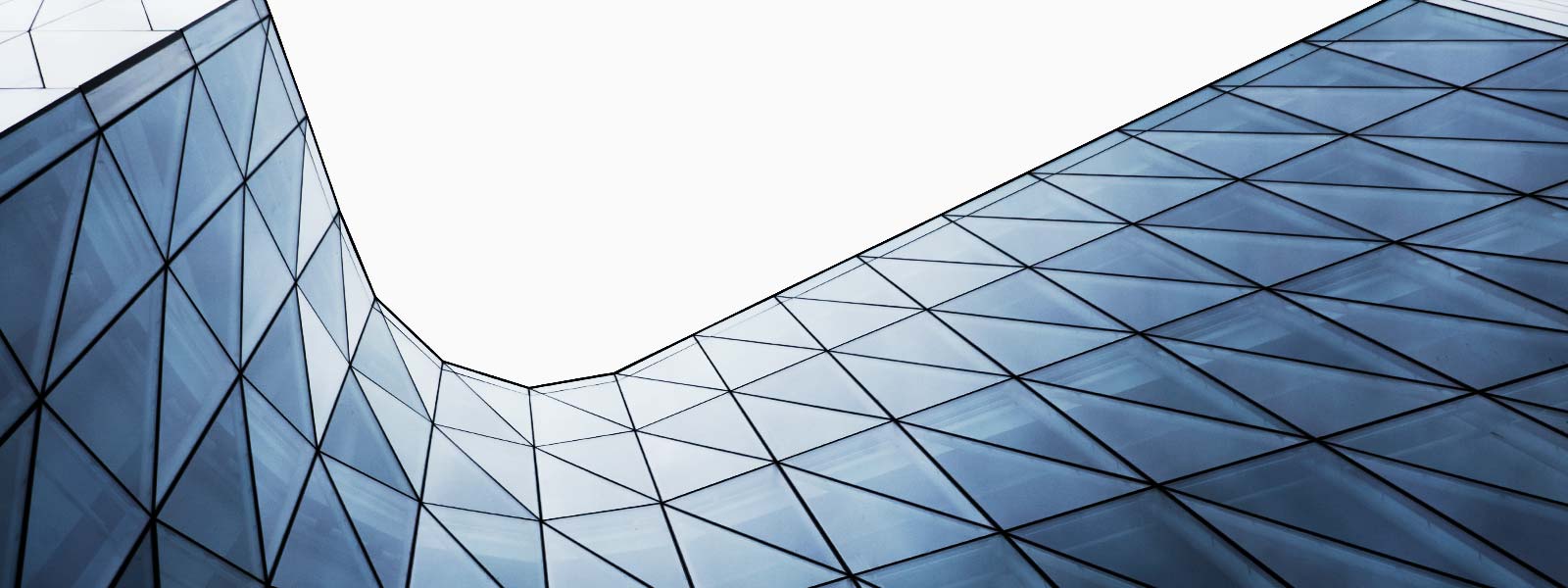 arkitekturfotografi af glasfacade