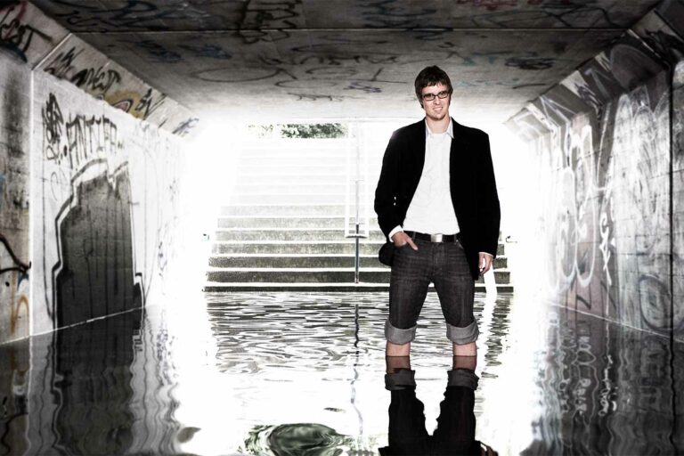 man-in-a-flooded-tunnel